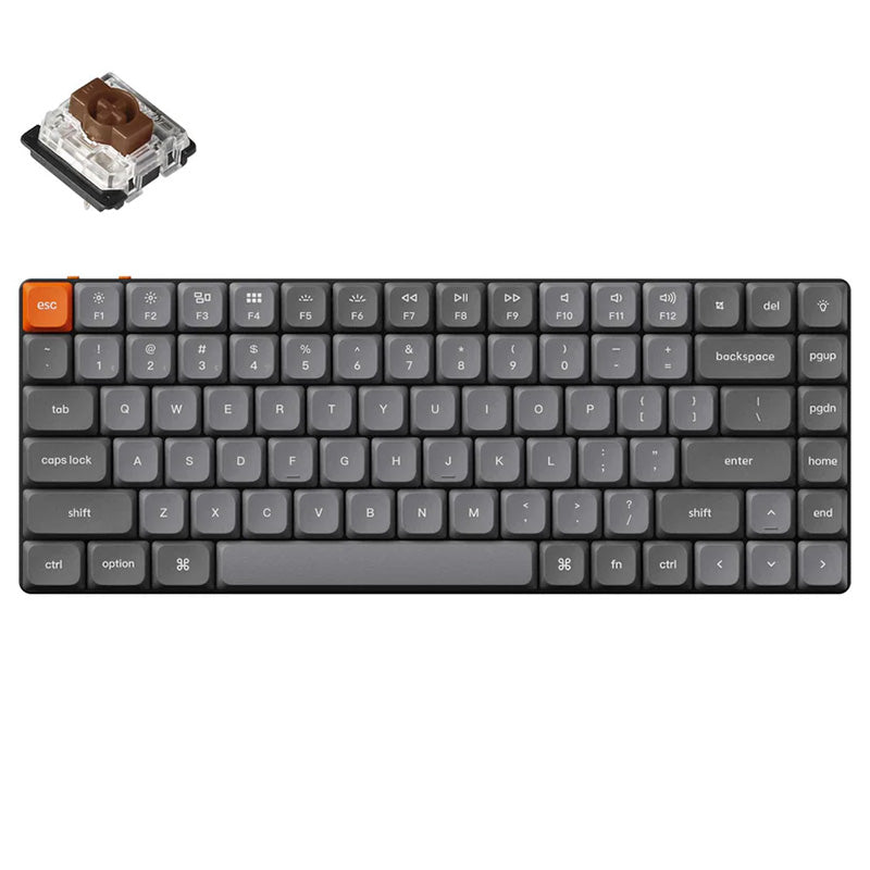 Keychron K3 Max RGB Custom Wireless Mechanical Keyboard - Brown Switch