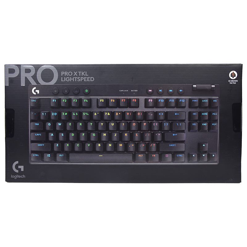 Logitech G PRO X TKL Lightspeed RGB Wireless Mechanical Gaming Keyboard - Black