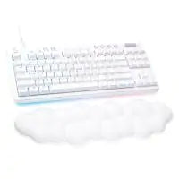 Logitech G713 RGB Wired Mechanical Gaming Keyboard - White English Tactile - Aurora Collection