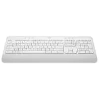 Logitech Signature K650 Comfort Full-Size Wireless Keyboard with Wrist Rest Off - White