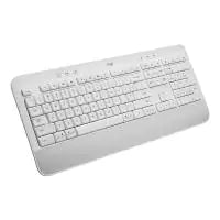 Logitech Signature K650 Comfort Full-Size Wireless Keyboard with Wrist Rest Off - White