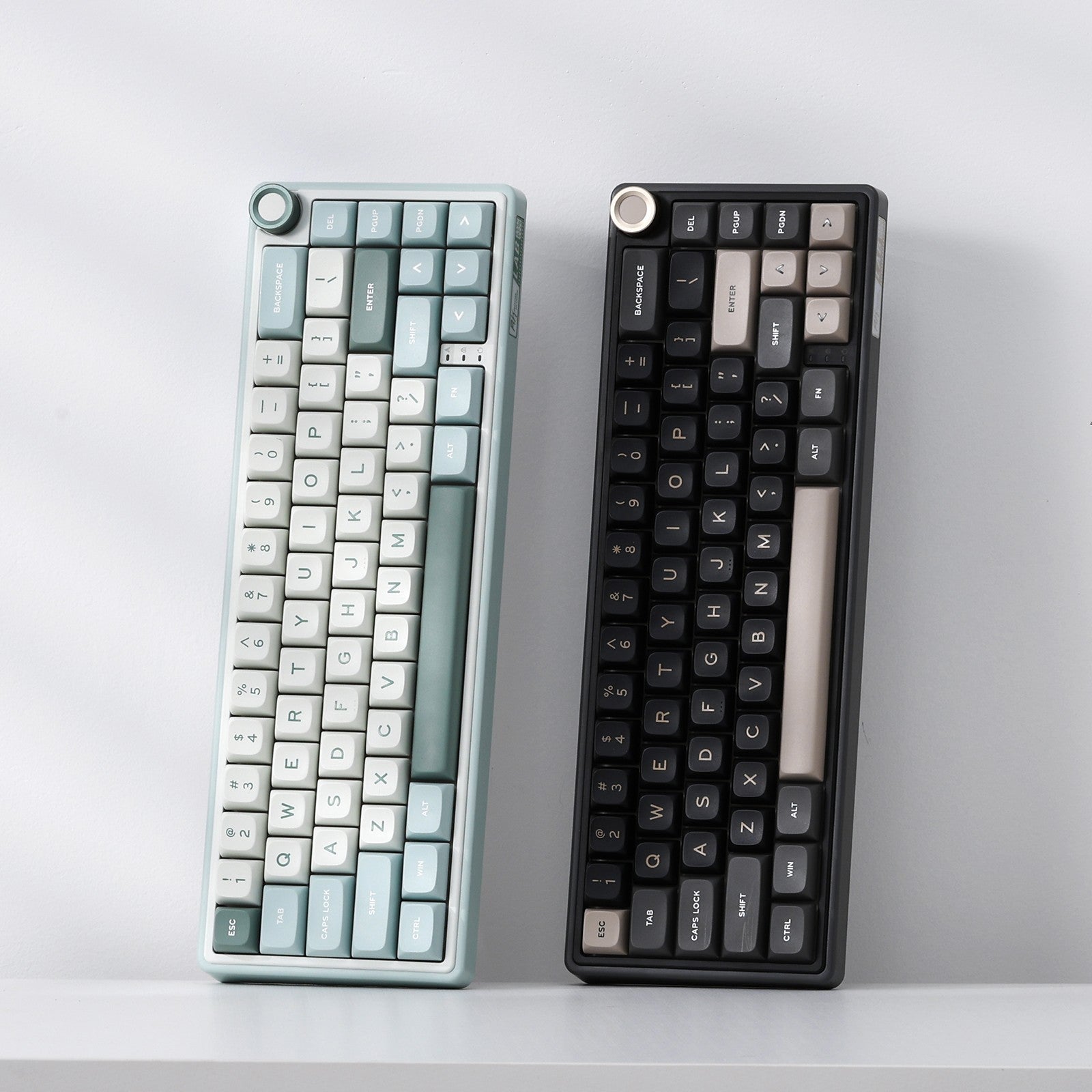 RK ROYAL KLUDGE R65 Mechanical Keyboard, RGB, Wired, Customized Switches, Black, Mixed Color