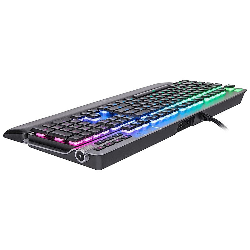 Thermaltake ARGENT K6 RGB Low Profile Wired Mechanical Gaming Keyboard - Cherry MX Speed Silver