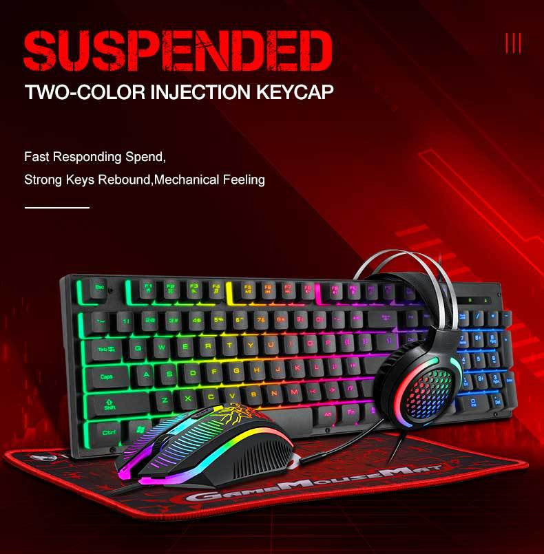 Thunderwolf Four-In-One Gaming Combo