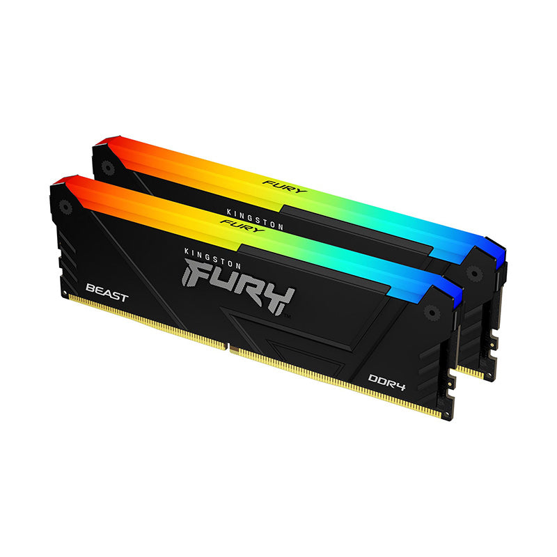 Kingston 32GB  KF432C16BB2AK2/32 Fury Beast RGB 3200MHz DDR4 RAM