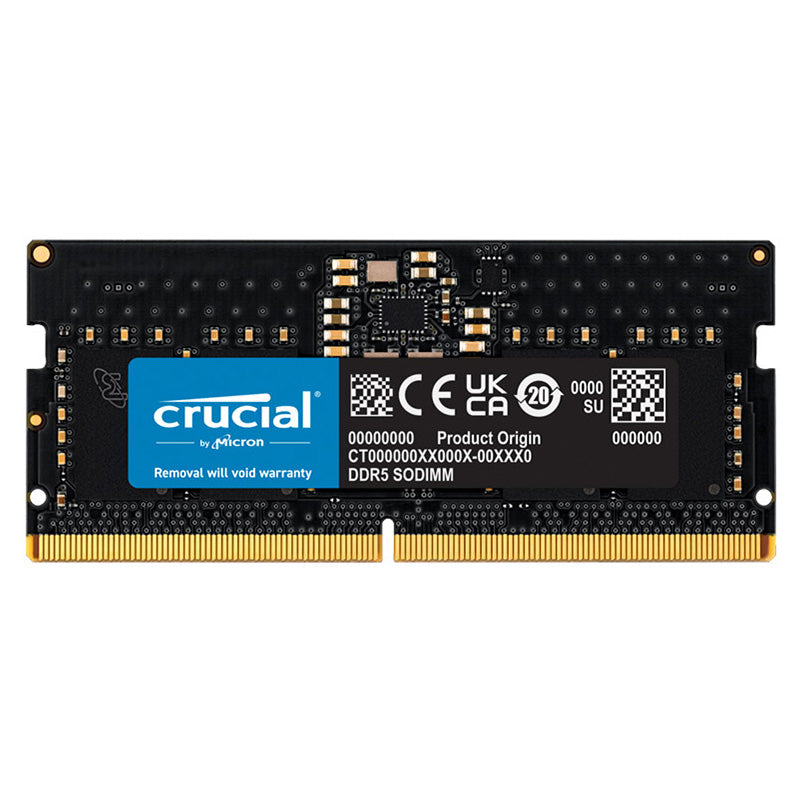 Crucial 8GB  CT8G48C40S5 4800MHz SODIMM DDR5 RAM