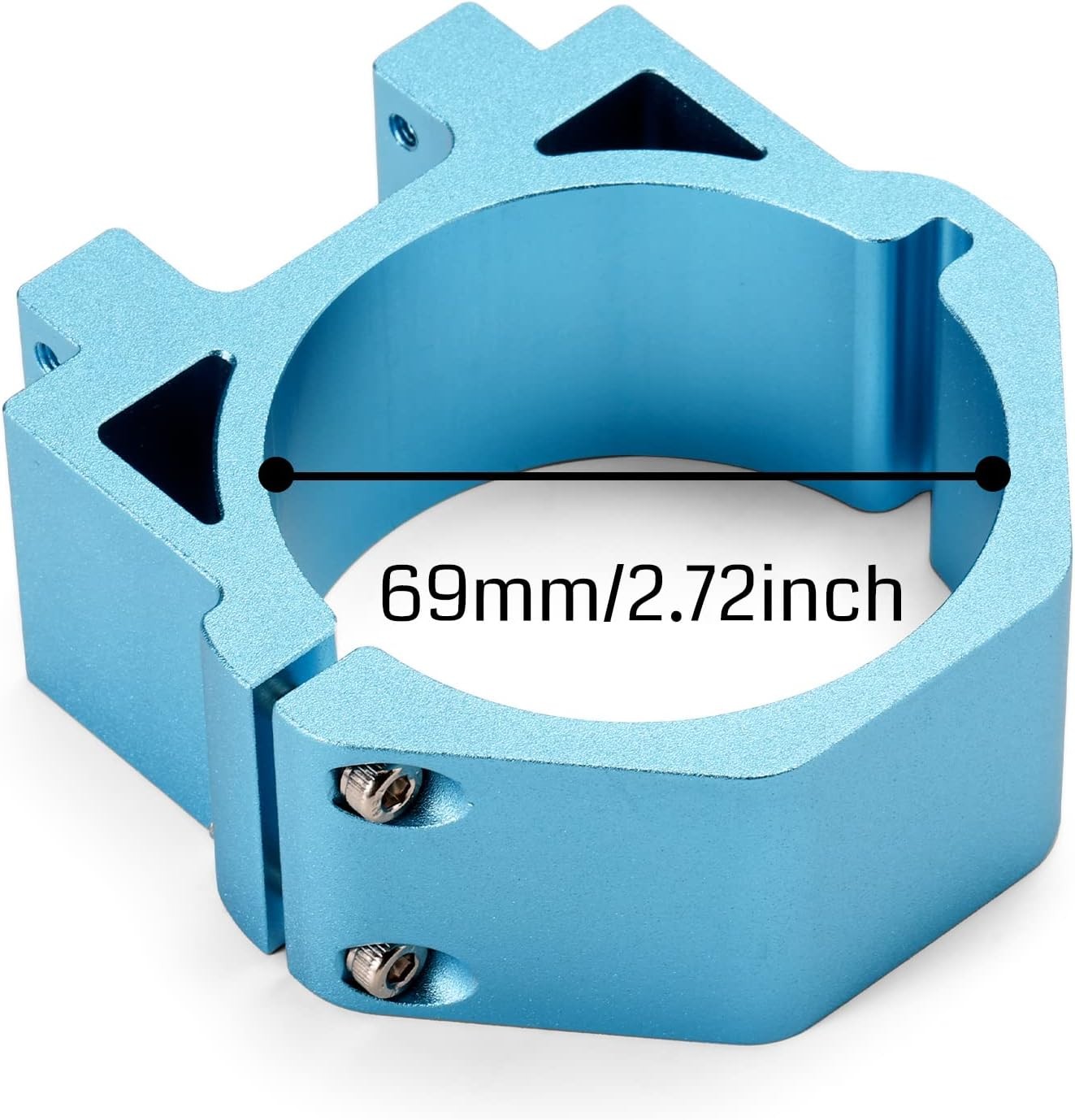 Genmitsu 69mm Diameter Aluminum CNC Spindle Holder Spindle Mount for 3018-PRO, 4040-PRO, 4040 Reno, 3020-PRO MAX V2, 3030-PROVer MAX, 3018-PROVer V2