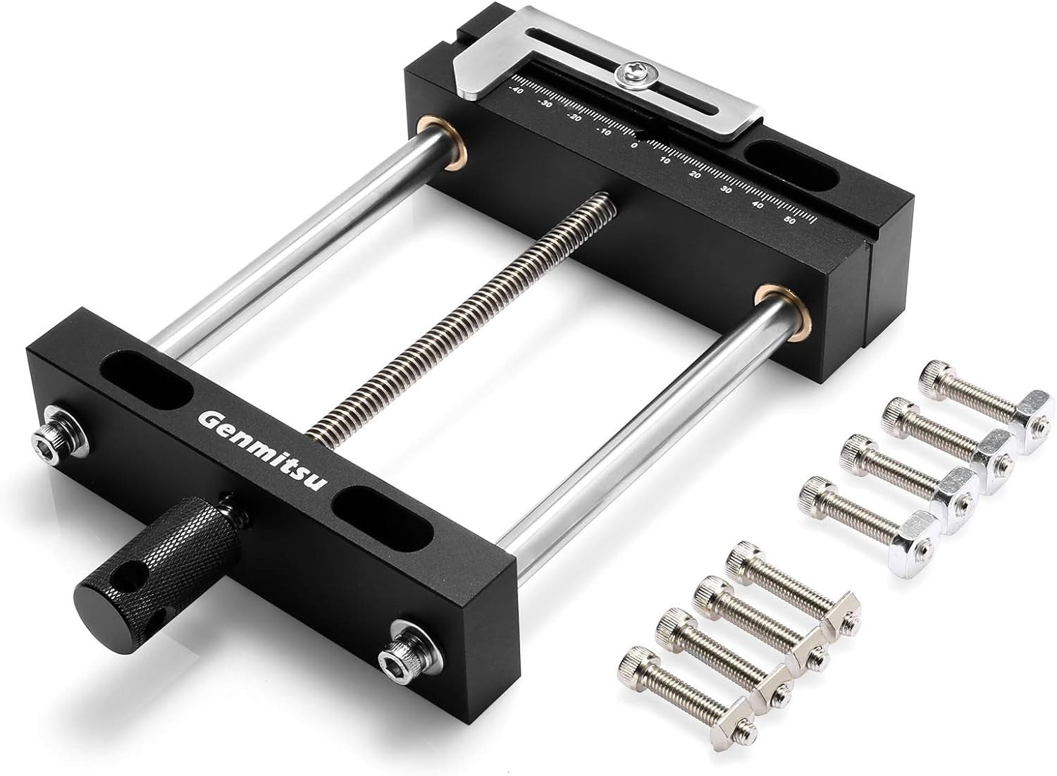 Genmitsu Aluminum Bench Vise Clamp DIY Desktop Worktable Vise Clamp for ...
