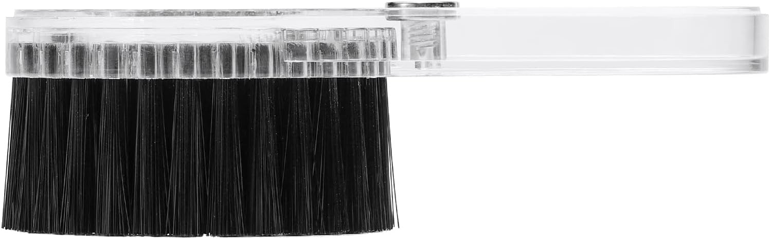 Genmitsu CNC Dust Shoe Replacement Base Bottom Cover with Nylon Brush, Transparent ABS