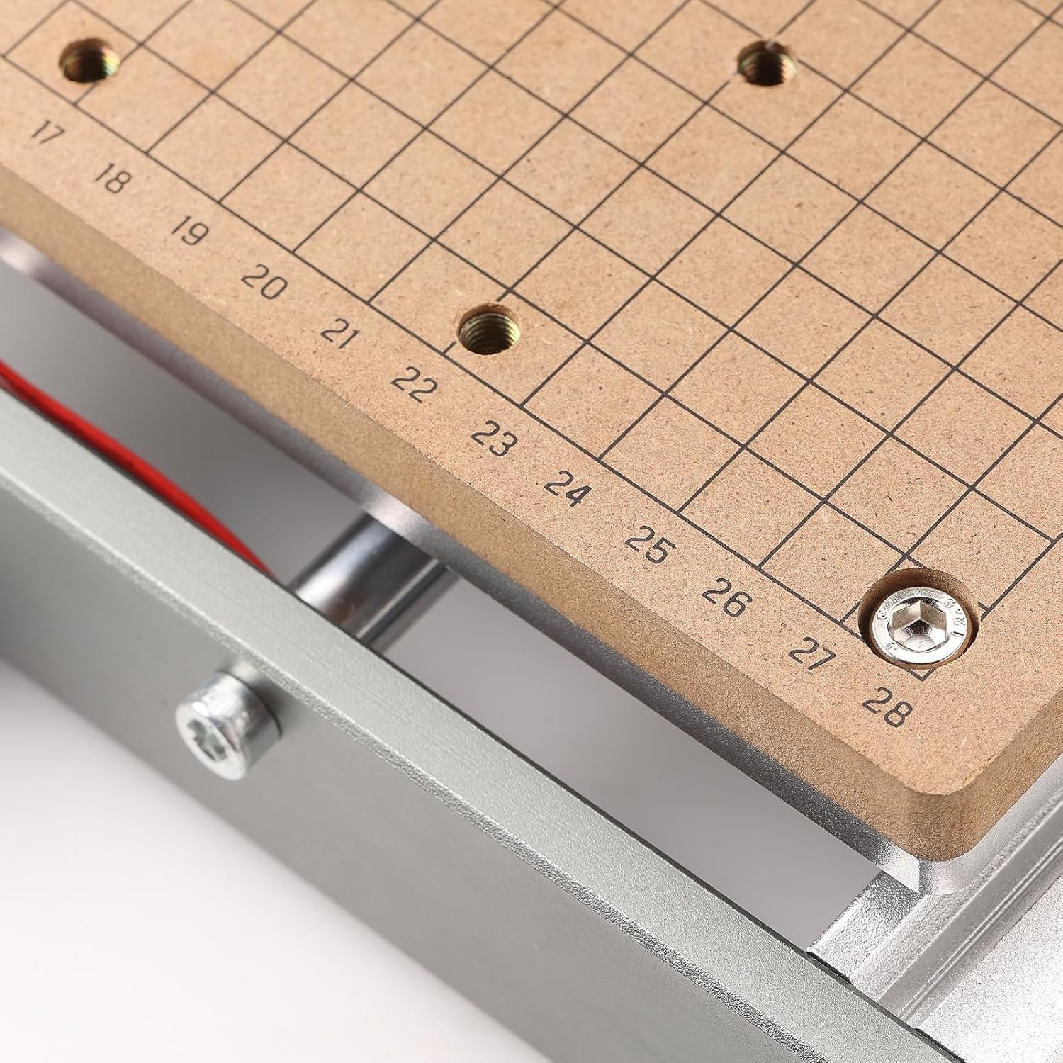 Genmitsu CNC MDF Grid Spoilboard for 3020 CNC Router Machine, Compatible with 3020-PRO Max & V2, 300 x 200 x 12mm, M6 Holes