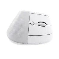 Logitech Lift Vertical Optical Wireless Ergonomic Mouse - Off-White Pale Grey