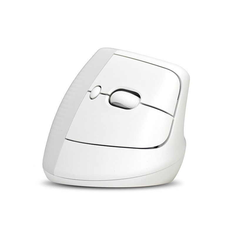 Logitech Lift Vertical Optical Wireless Ergonomic Mouse - Off-White Pale Grey