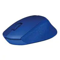 Logitech M331 Silent Plus Wireless Optical Mouse - Blue