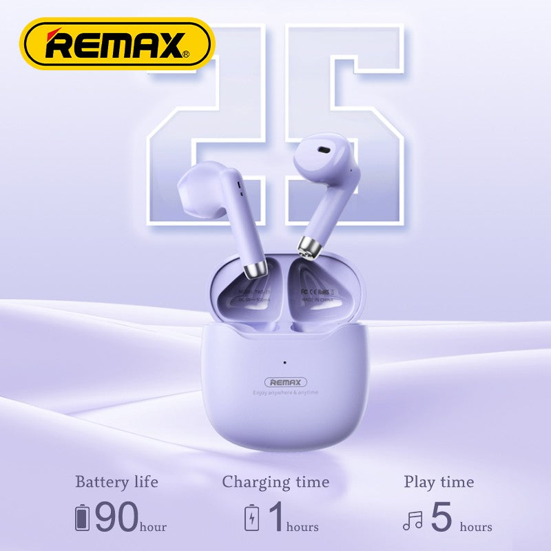 MOREJOY TWS Earphones for Music Call TWS bluetooth 5.3 Earphones Headphones,Crystal Clear Sound profile_Pink