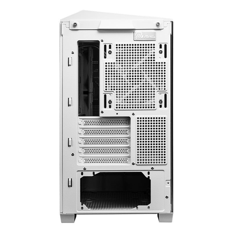 MSI MAG PANO M100R PZ WHITE Micro ATX Case - White (MAG PANO M100R PZ WHITE)