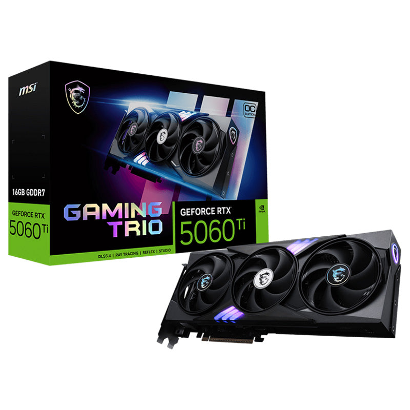 MSI GeForce RTX 5060 Ti 16G Gaming Trio OC Graphics Card