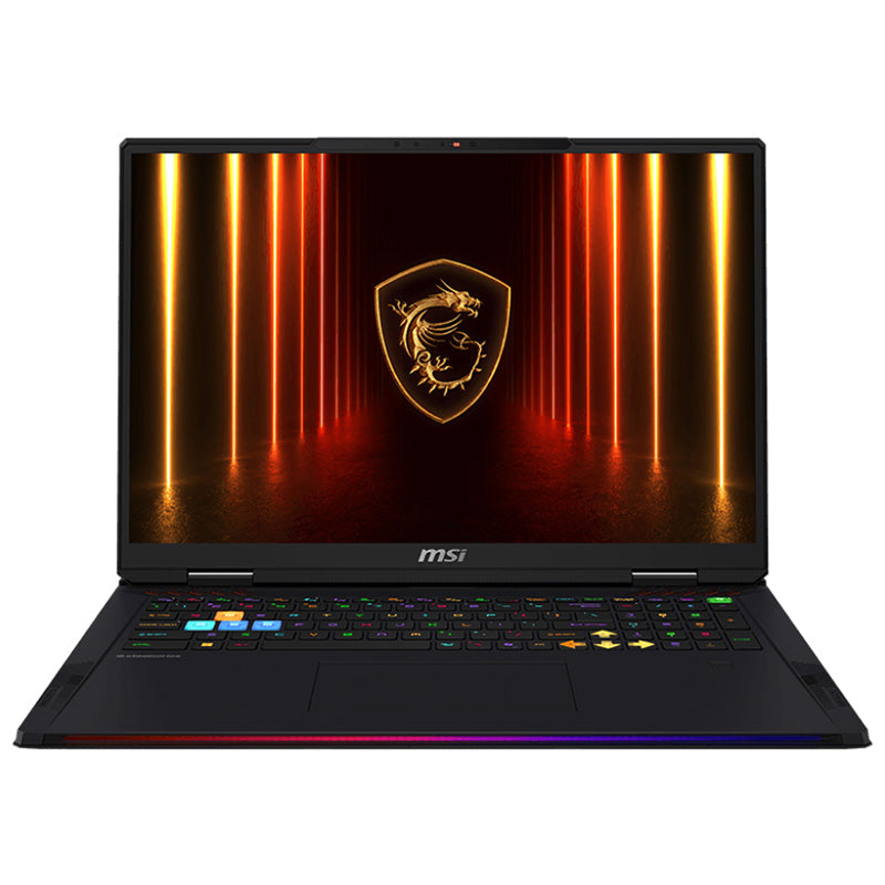 MSI Raider 18 HX AI A2XWIG 18in UHD+ 120Hz Ultra 9 285HX RTX 5080 4TB SSD 64GB RAM W11P Gaming Laptop