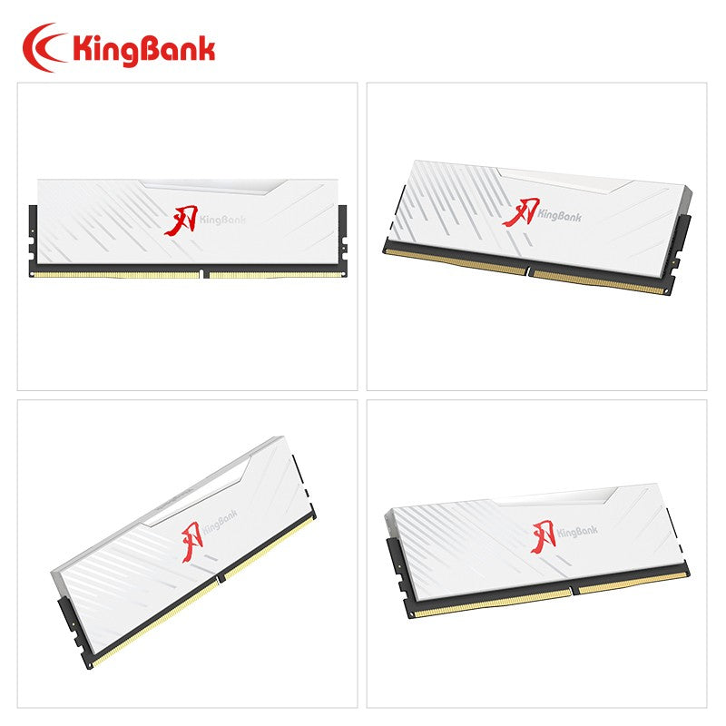 KingBank KRRW DDR5 6000MHz 32GB  UDIMM White RGB
