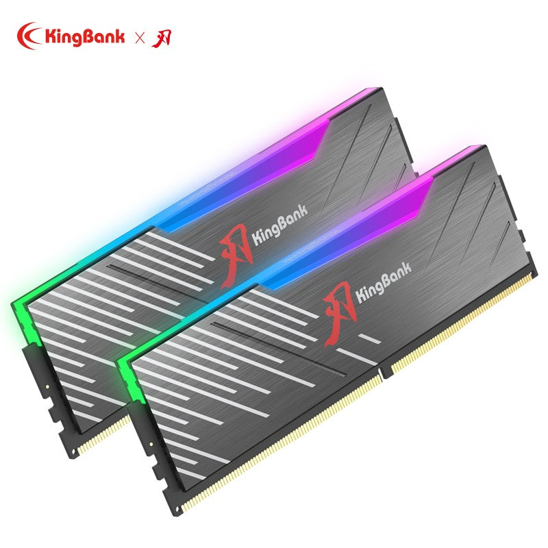 Kingbank KRRB DDR5 6400MHz 64GB  UDIMM A Hynix CL32 Black RGB