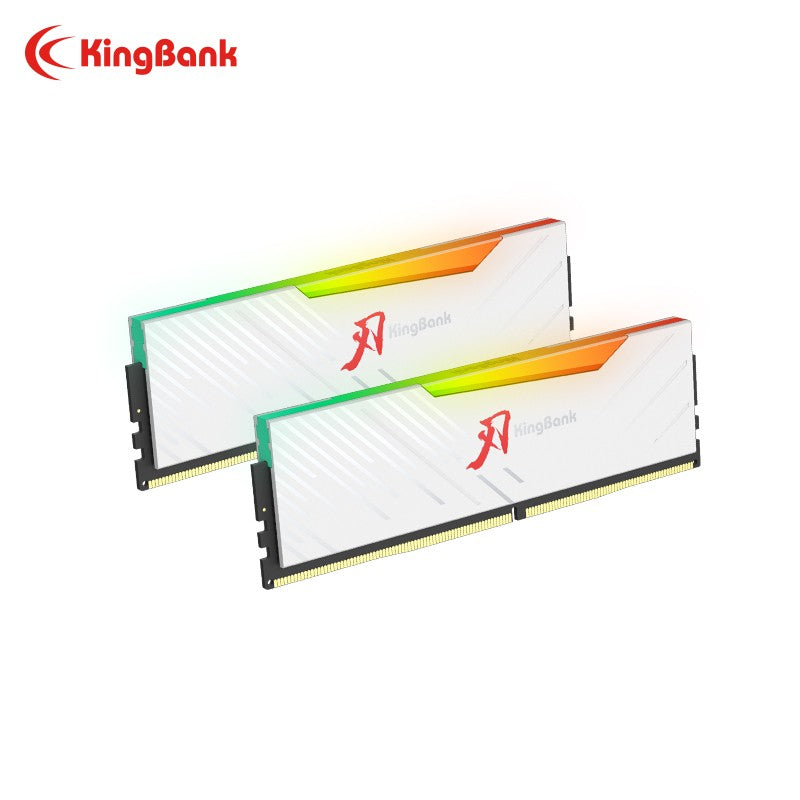 Kingbank KRRW DDR5 6000MHz 64GB  UDIMM M Hynix CL36 White RGB