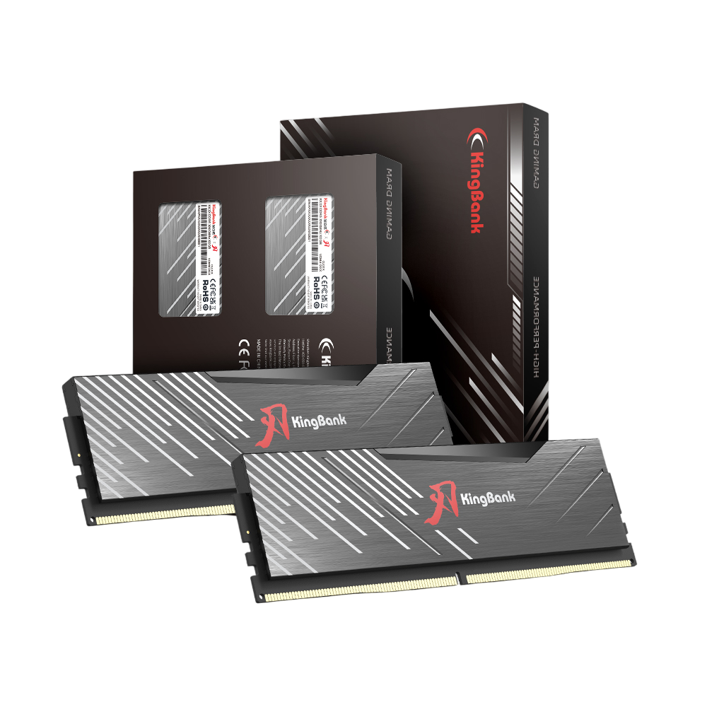 Kingbank KRXB DDR5 6000MHz 32GB  UDIMM CXMT CL36 Black