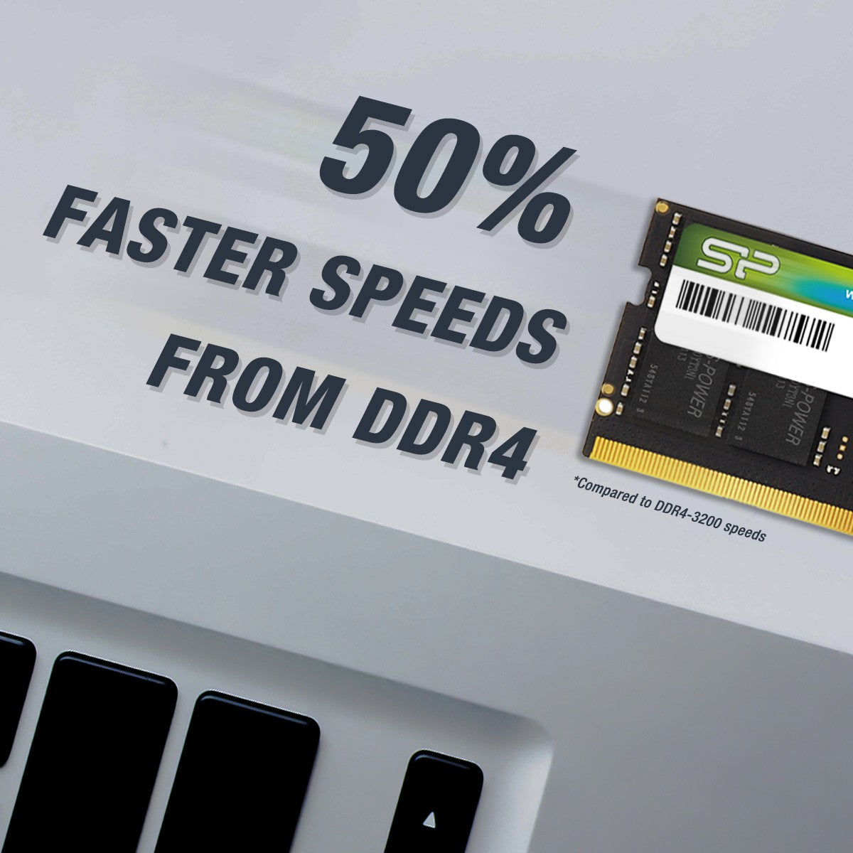 Silicon Power 64GB  SP064GBSVU480F22 4800Mhz CL40 DDR5 SODIMM Laptop RAM