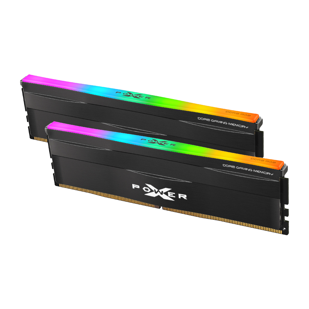 Silicon Power XPOWER Zenith RGB 64GB CL30,1.35V UDIMM 6000MHz DDR5 RAM - Black,