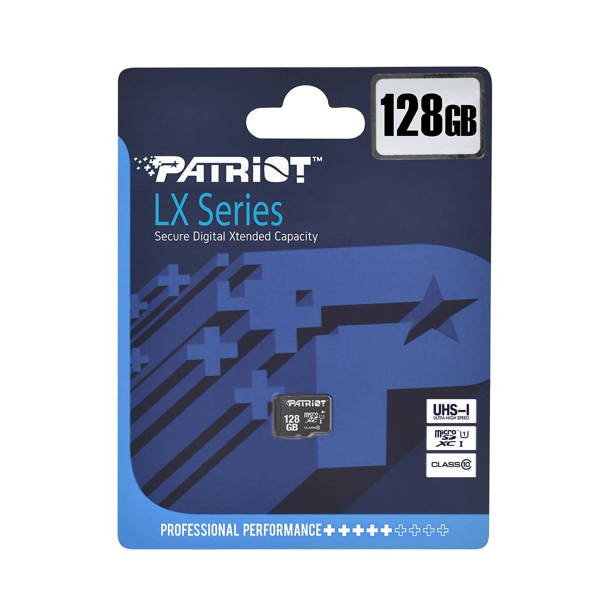 PATRIOT MEMORY 128GB LX Series UHS-I microSDXC Memory Card