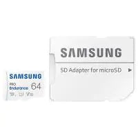 Samsung PRO Endurance 64GB UHS-I U1 V10 MicroSDXC Card with Adapter