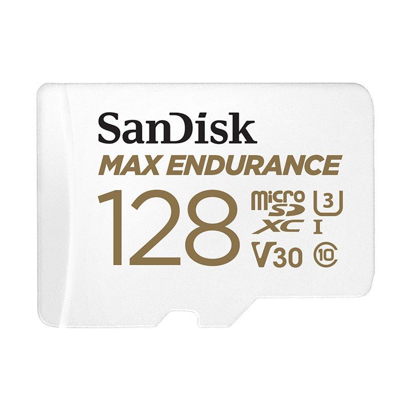 SanDisk 128GB Max Endurance V30 C10 U3 MicroSDXC Card with Adapter