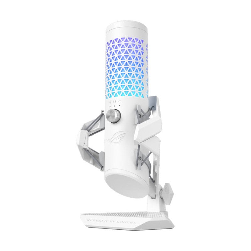 Asus ROG Carnyx RGB White Condenser Gaming Microphone - White