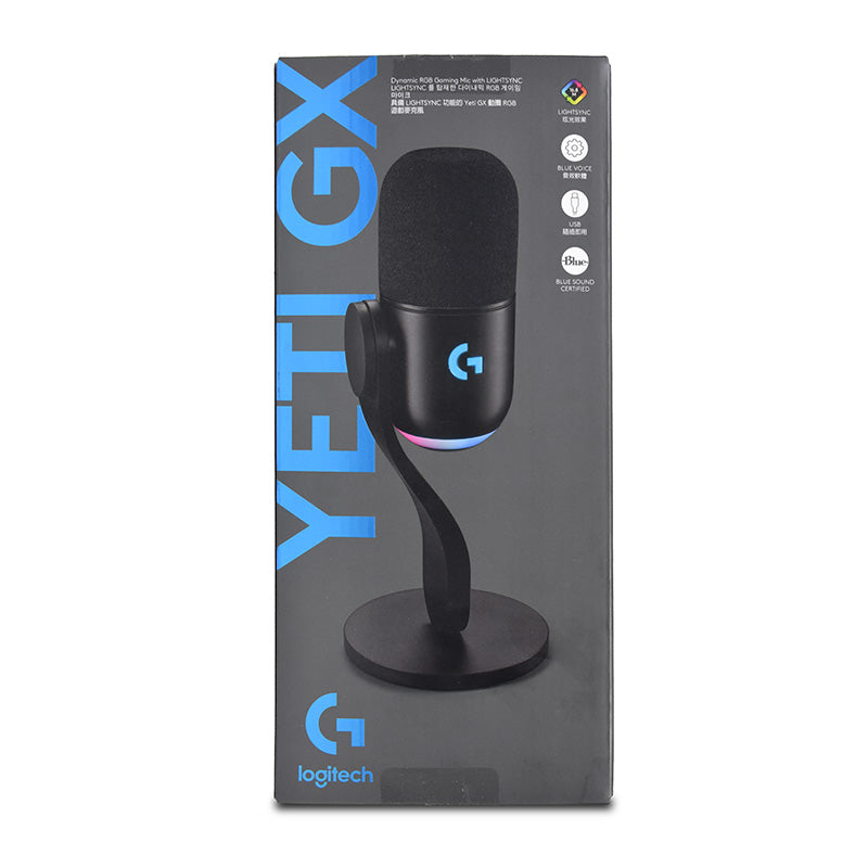 Logitech Yeti GX Dynamic RGB Desktop Gaming Microphone