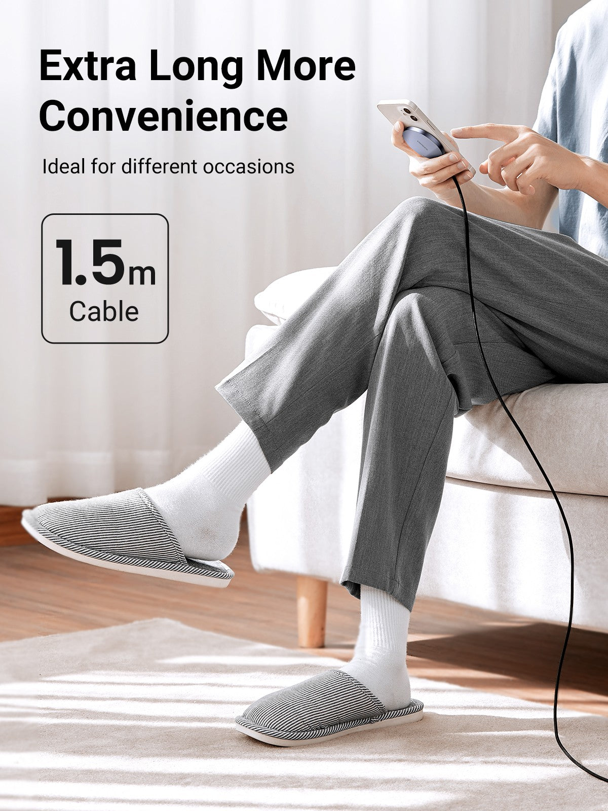 UGREEN Magnetic Wireless Charger 15W Max