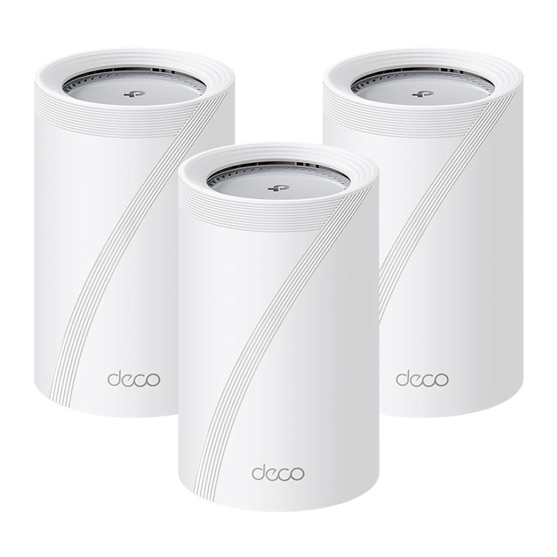 TP-Link BE11000 Whole Home Mesh Wi-Fi 7 System Tri-Band - 3 Pack )
