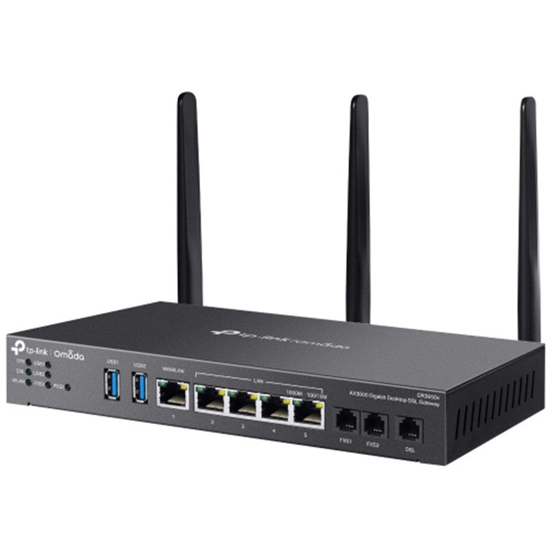 TP-Link Omada AX3000 Wi-Fi 6 Gigabit Desktop DSL Gateway Router