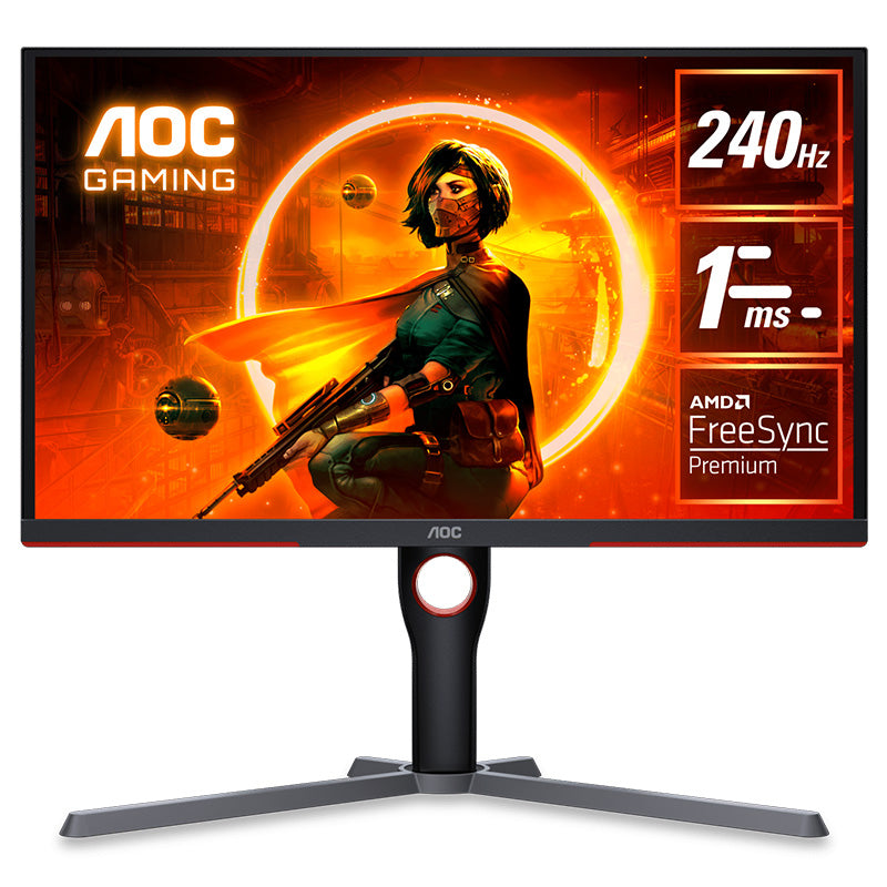 AOC 24.5in FHD 240Hz VA Gaming Monitor
