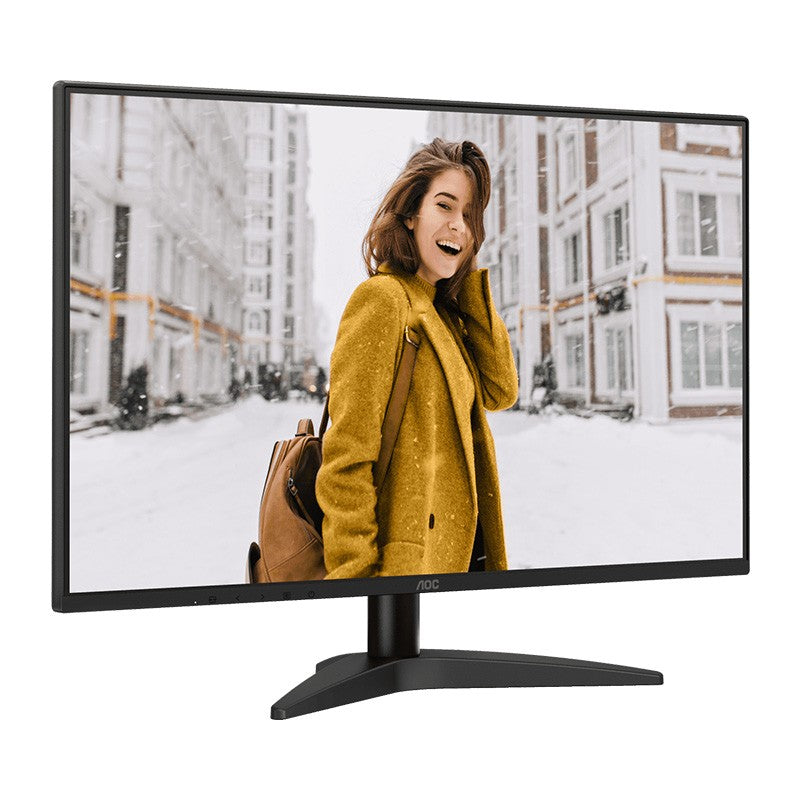 AOC 27in QHD IPS 100Hz Adaptive-Sync Monitor - Black