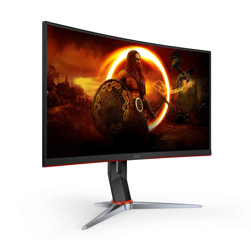 AOC 27in QHD VA 180Hz Adaptive Sync Curved Gaming Monitor