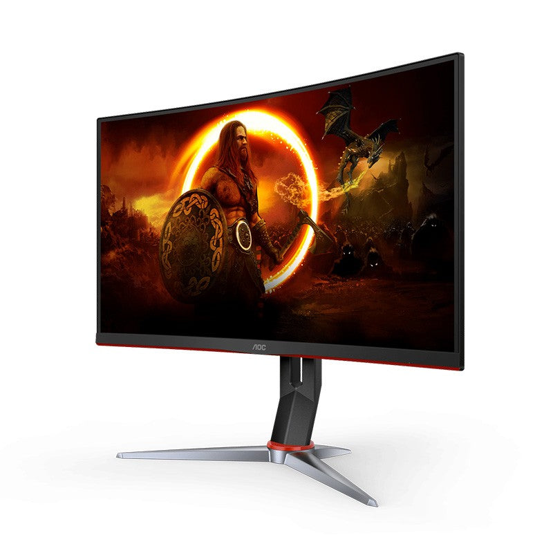AOC 27in QHD VA 180Hz Adaptive Sync Curved Gaming Monitor