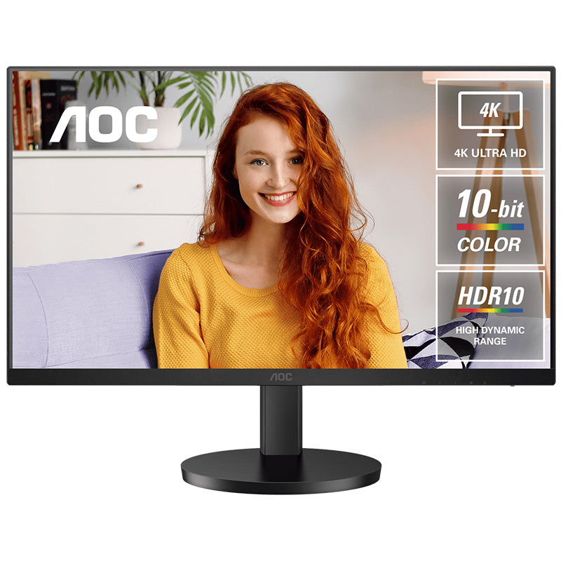 AOC 27in UHD IPS 60Hz Adaptive-Sync Monitor