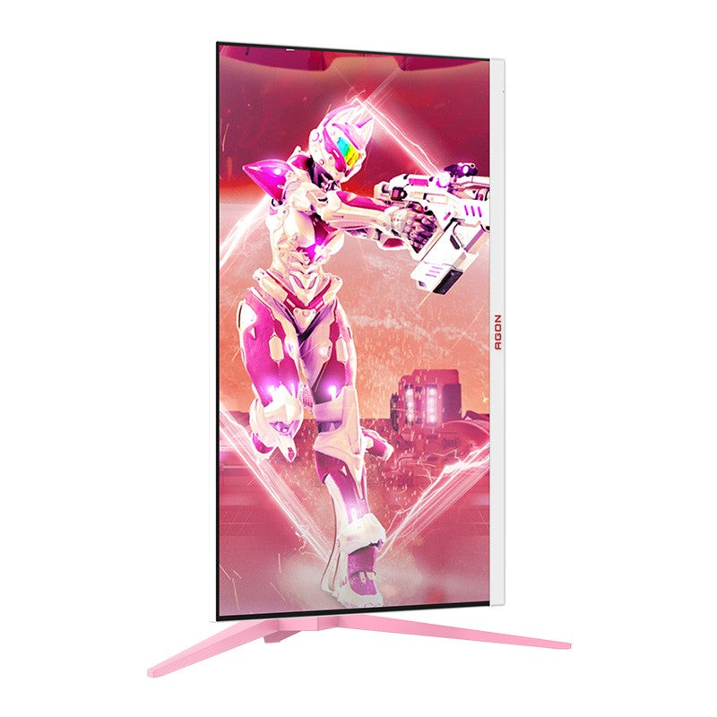 AOC AGON 27in QHD 170Hz IPS Gaming Monitor  - White/Pink