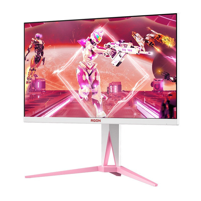 AOC AGON 27in QHD 170Hz IPS Gaming Monitor  - White/Pink