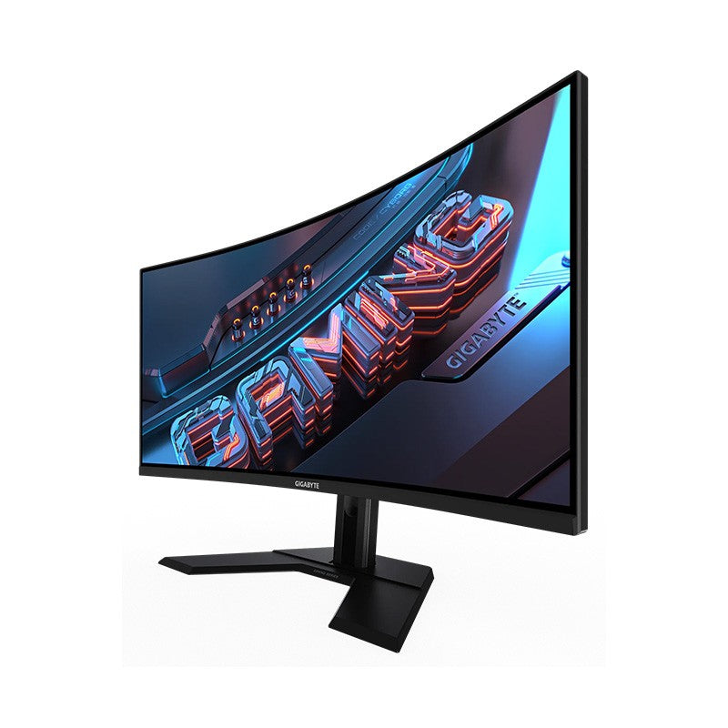 Gigabyte 34in UWQHD VA 180Hz Adaptive-Sync Curved Gaming Monitor