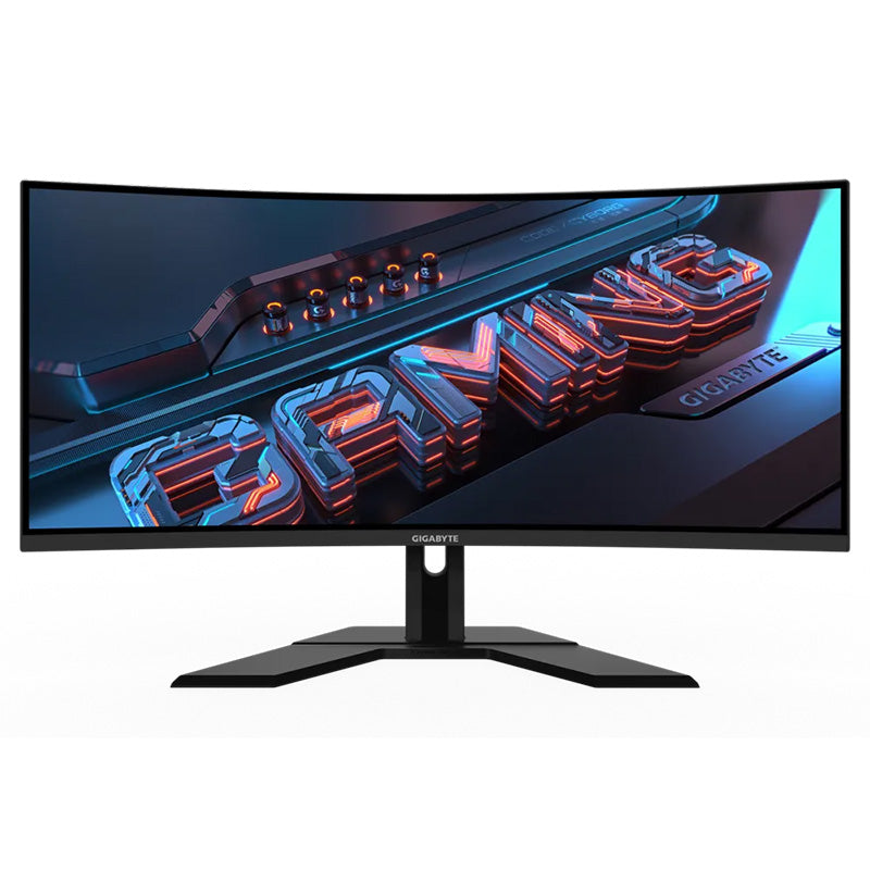 Gigabyte 34in UWQHD VA 180Hz Adaptive-Sync Curved Gaming Monitor