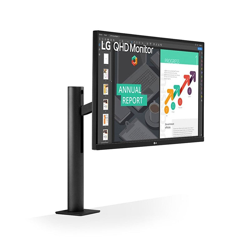 LG 27in QHD IPS Ergo IPS Monitor with USB Type C