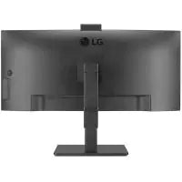 LG 34in UWQHD IPS Curved Webcam Monitor (34BQ77QC-B)