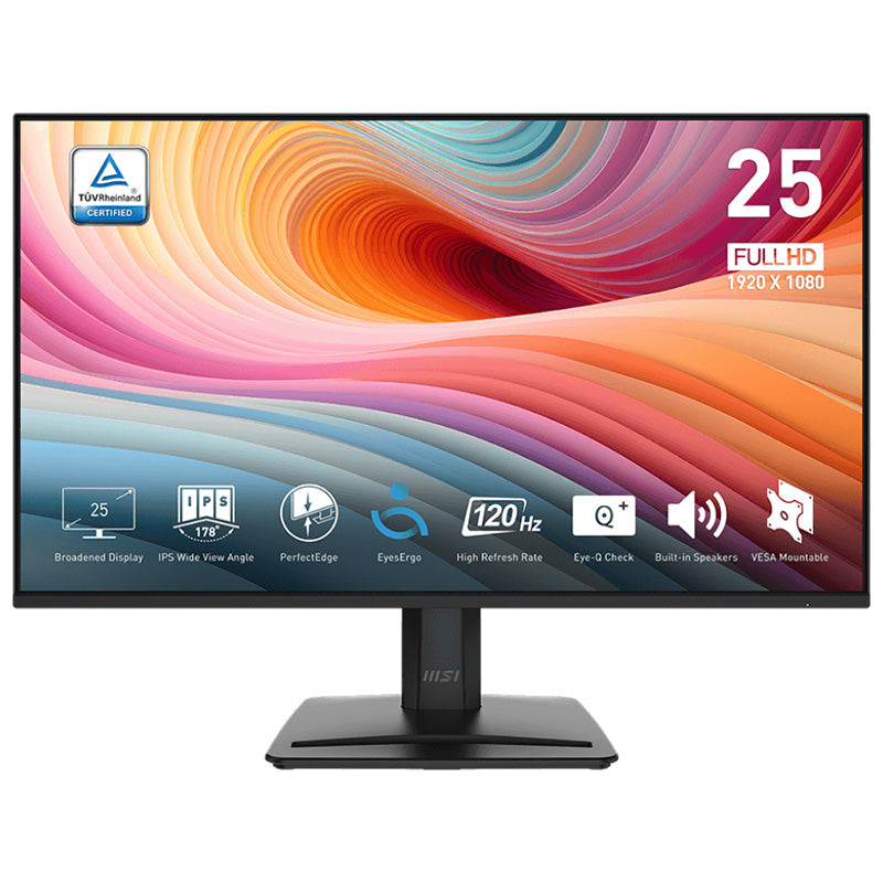 MSI PRO MP251 E2 24.5in FHD IPS 120Hz Monitor