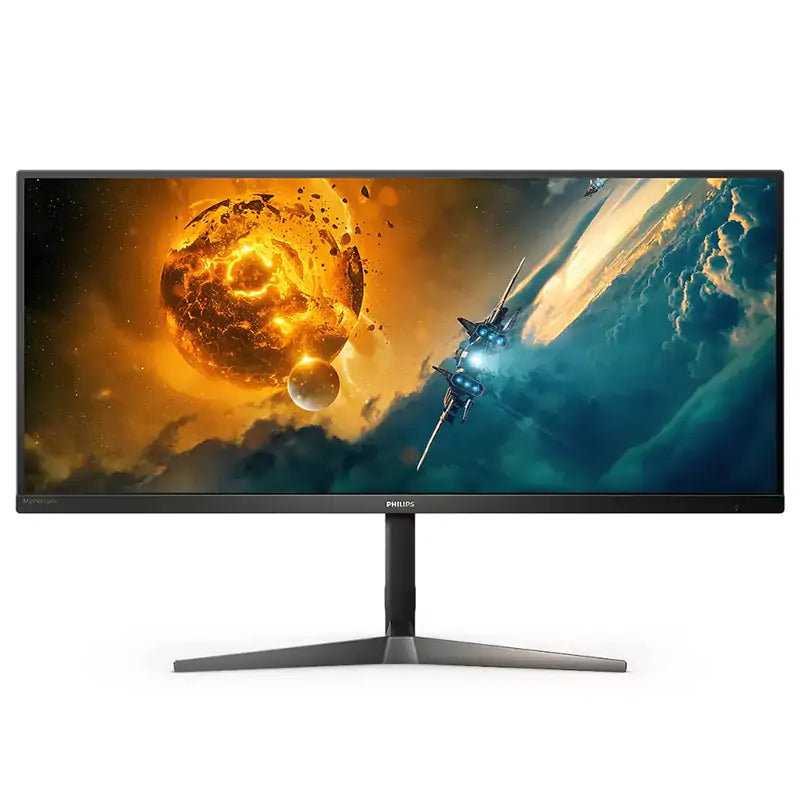 Philips 34in WQHD WLED VA 144Hz Ultrawide FreeSync Gaming Monitor (345 ...