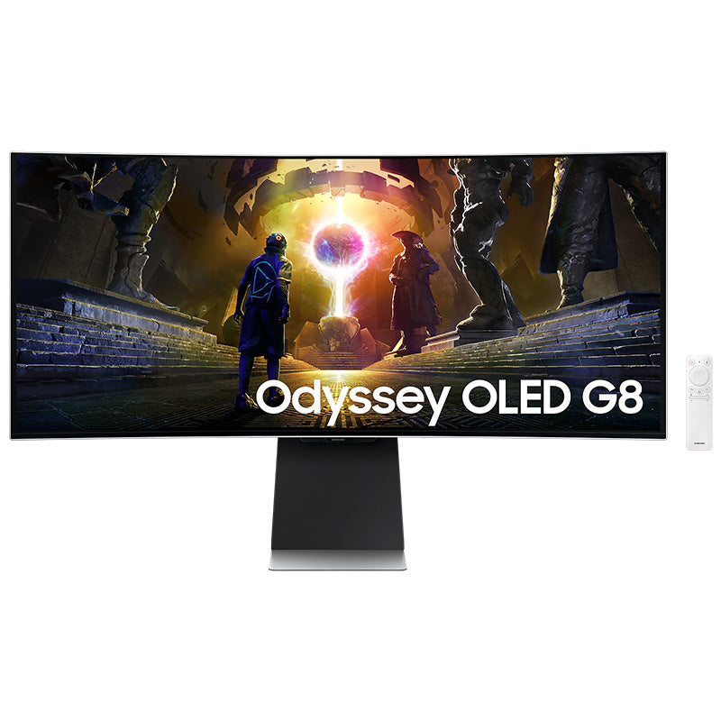 Samsung Odyssey 34in WQHD OLED 175Hz G-Sync Curved Gaming Monitor