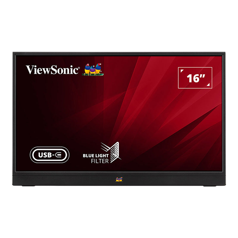 ViewSonic 16in FHD IPS USB-C Portable Monitor